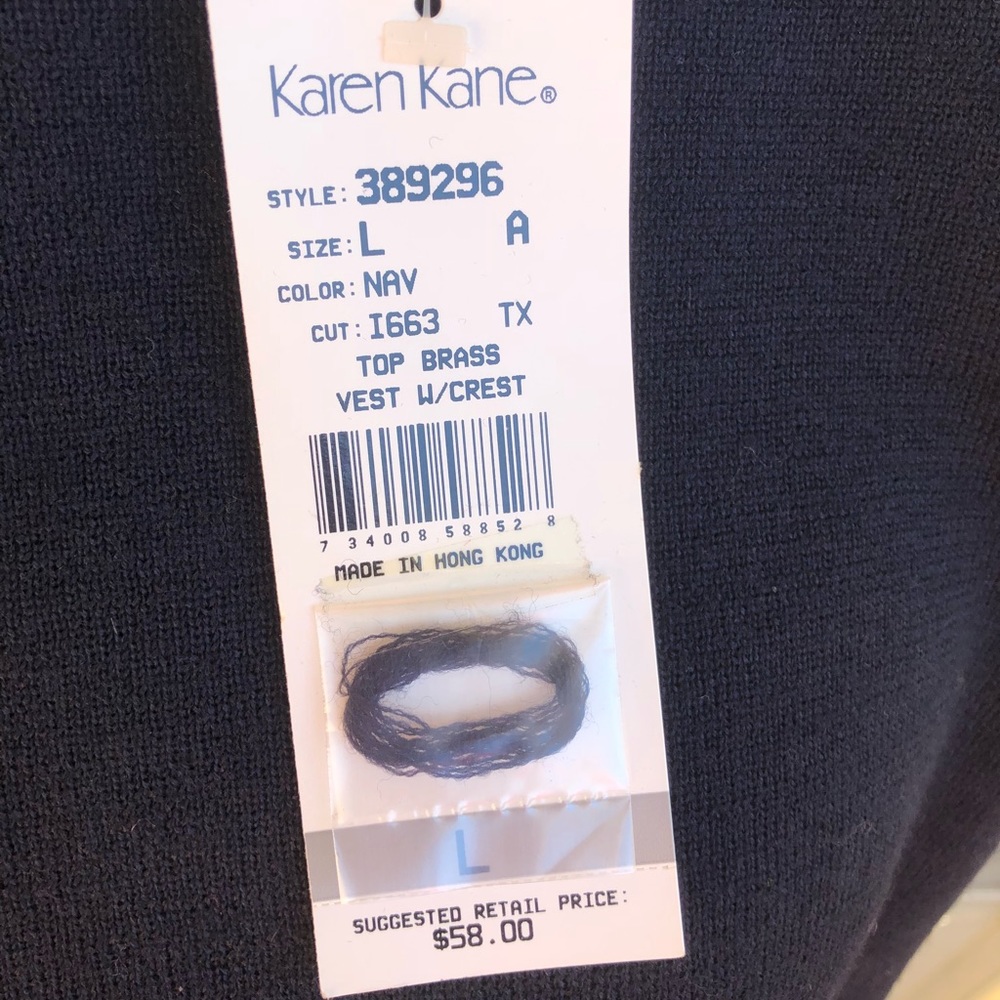 Karen Kane Cropped Wool Sweater - Picture 7 of 8